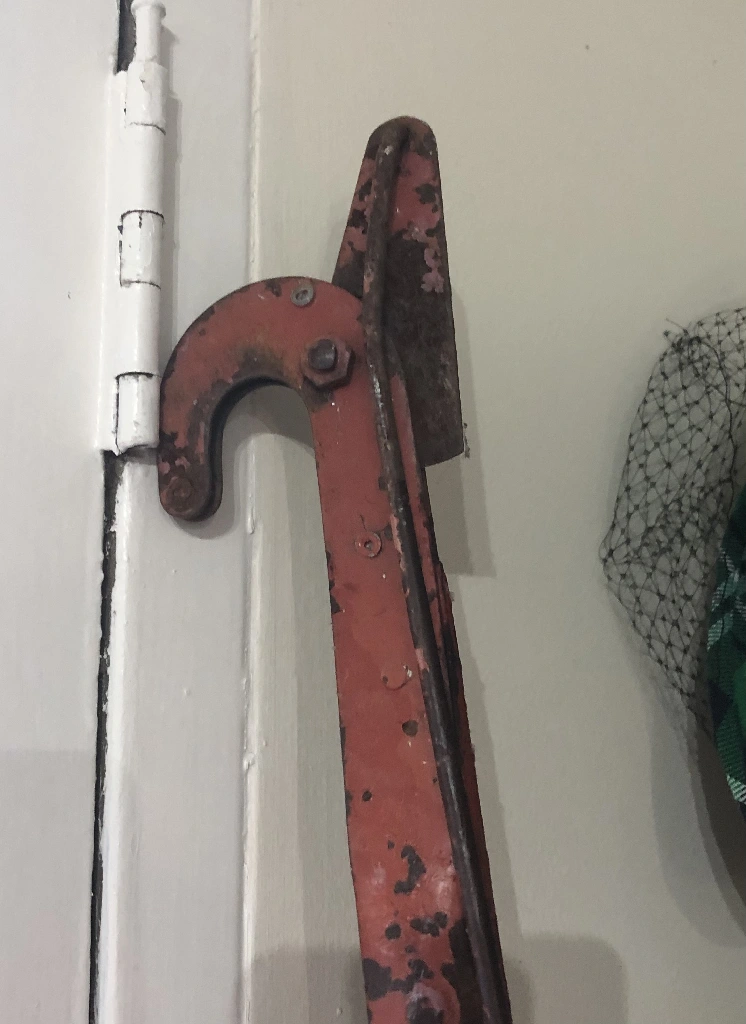 old garden tool