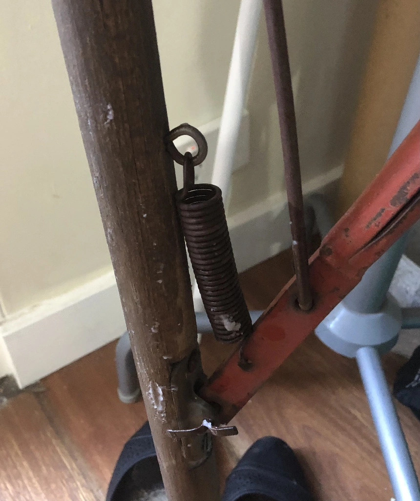 old garden tool mechanism