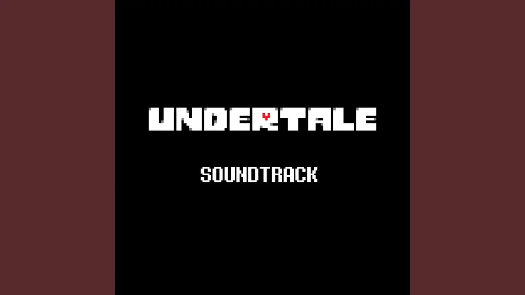 Undertale album cover art
