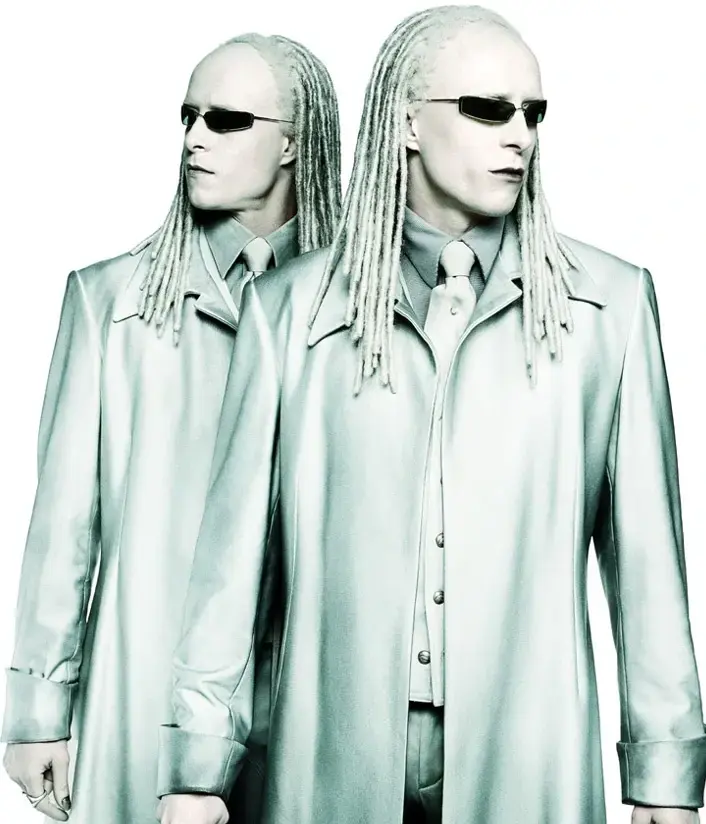 The twins from The Matrix