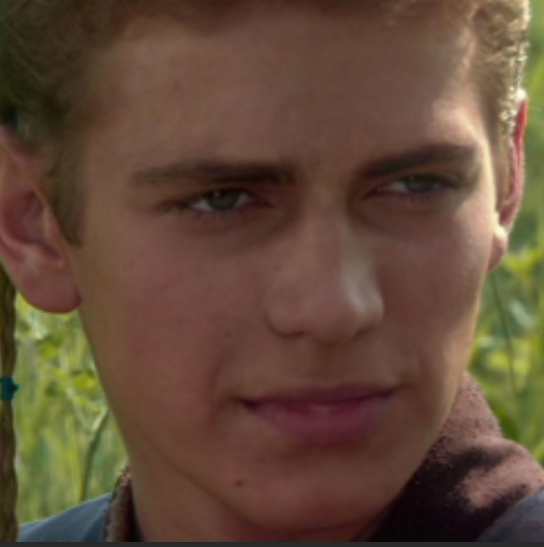 Anakin’s face from the Anakin and Padme “right?” meme