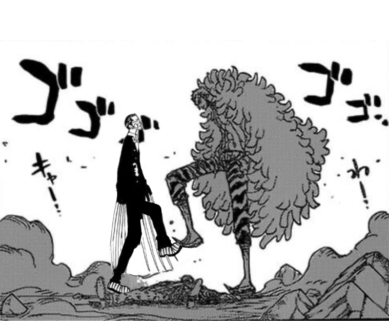 kuro stops Doflamingo