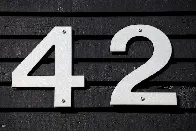 Herzlich willkommen Nummer 42!