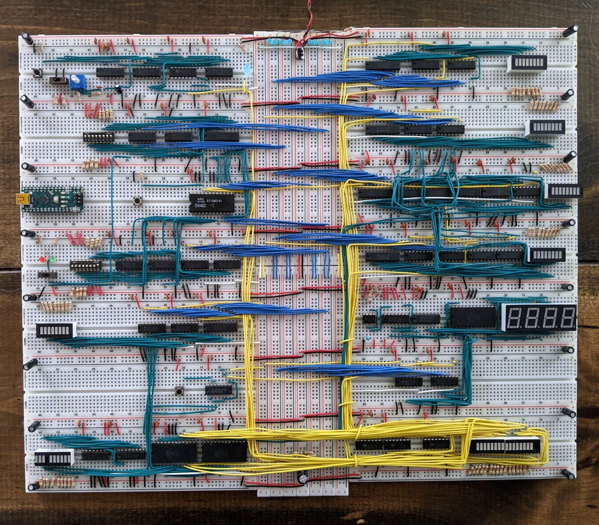 Building an 8-Bit CPU on a Breadboard