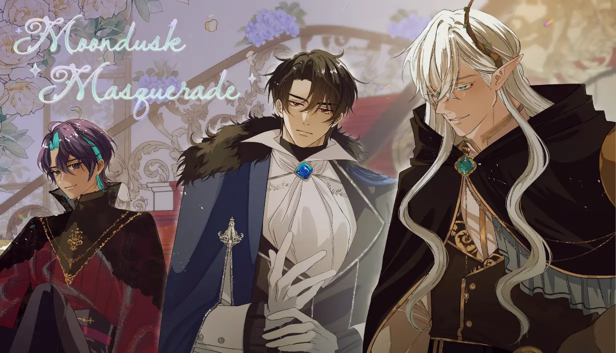 Nochi Studios Launches Kickstarter for Fantasy Romance VN, Moondusk Masquerade | Blerdy Otome