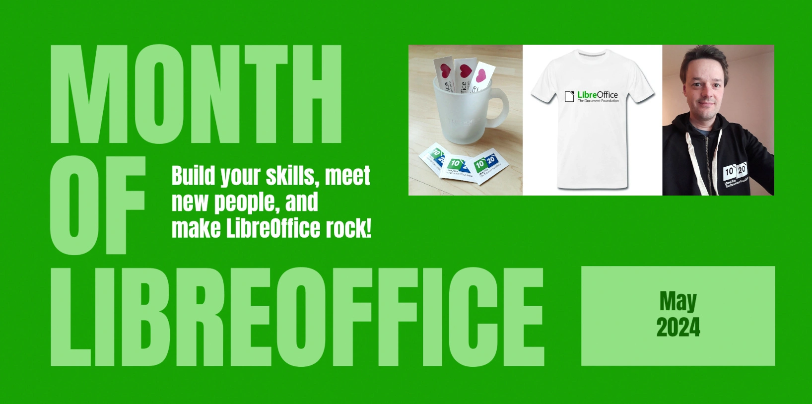 Do something awesome – Join the Month of LibreOffice, May 2024! - The Document Foundation Blog