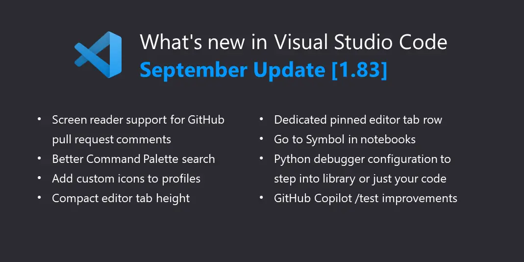 September 2023 (version 1.83)