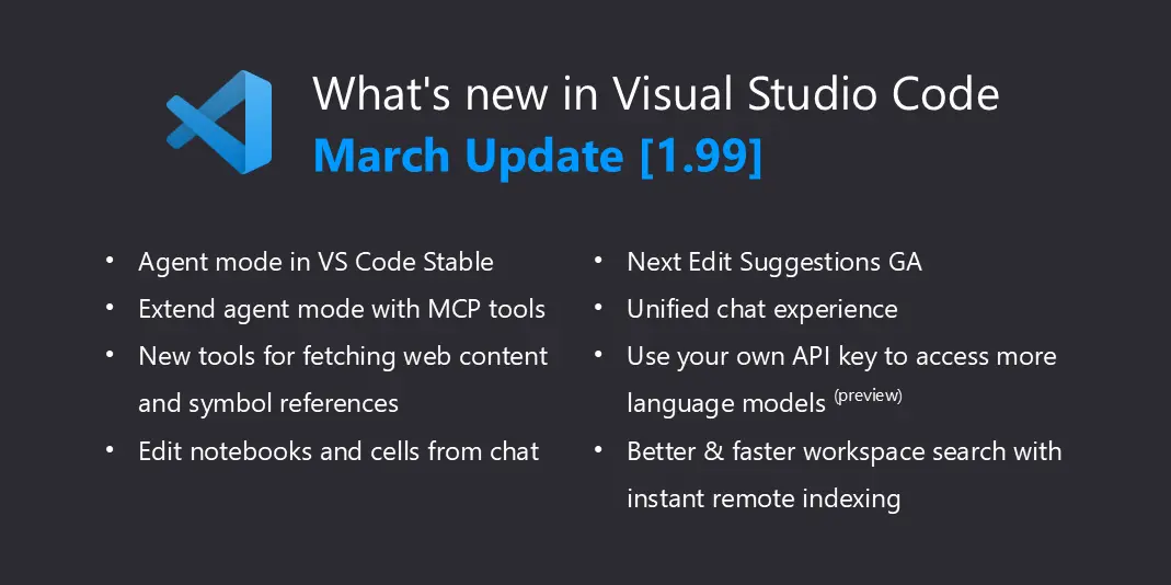 March 2025 (version 1.99)
