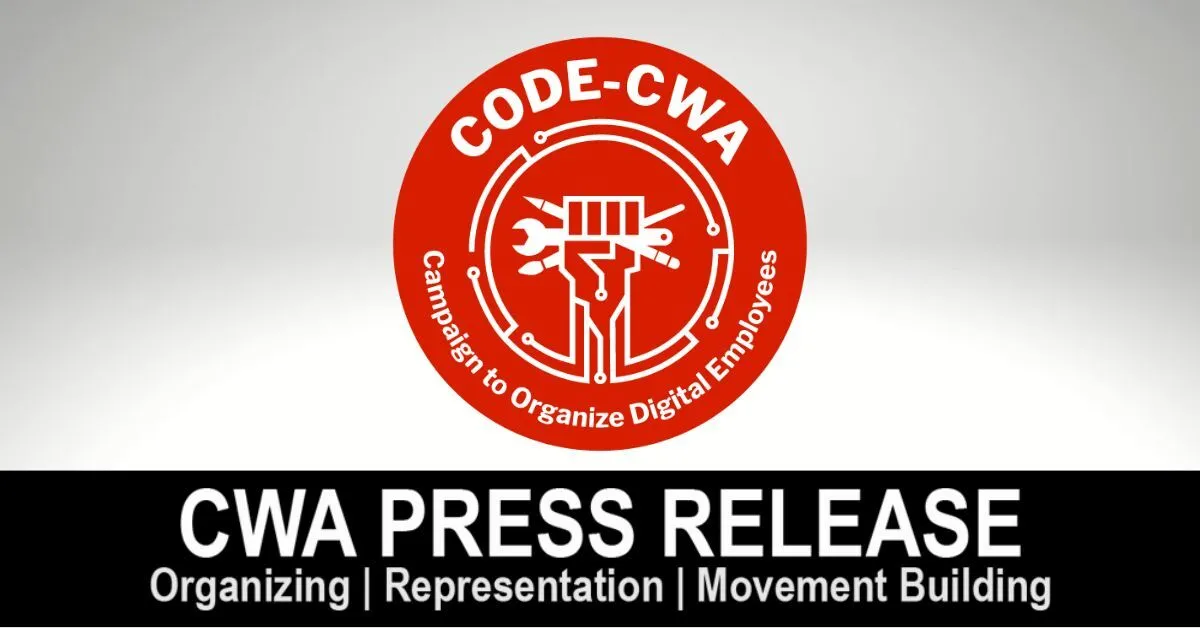 Video Game Workers Launch Industry-Wide Union with Communications Workers of America