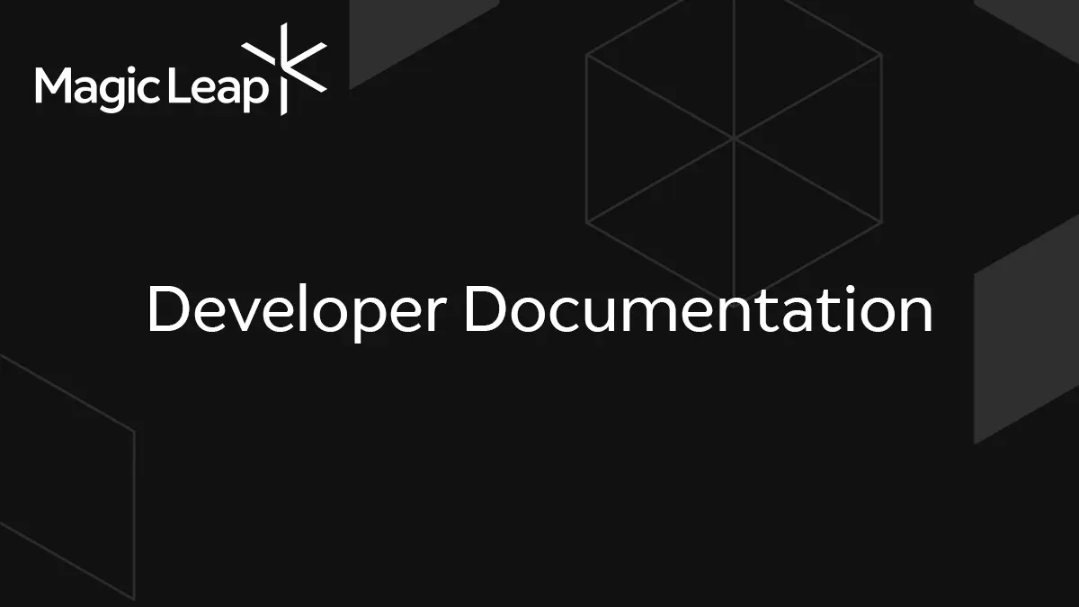 Migrating to OpenXR | MagicLeap Developer Documentation
