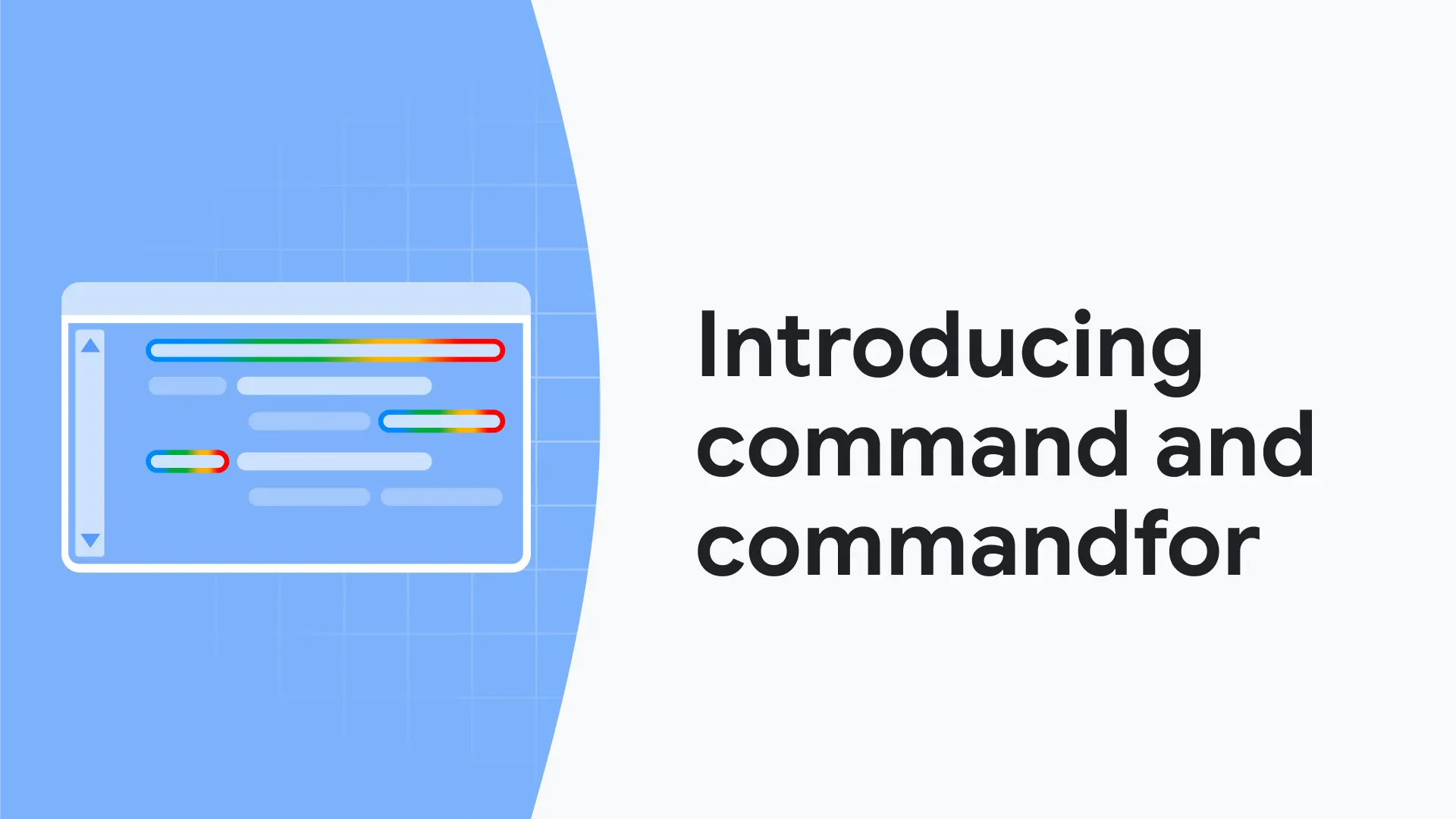 Introducing command and commandfor  |  Blog  |  Chrome for Developers