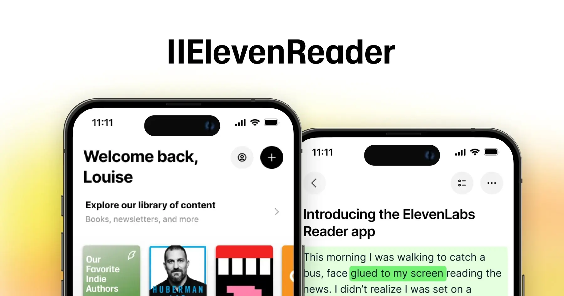 Free Read Aloud Text App | ElevenLabs
