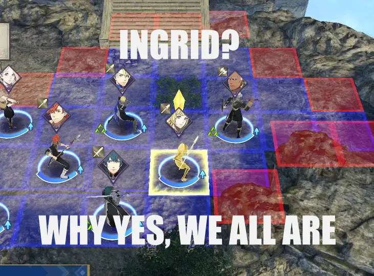 Ingrid? Why yes, we all are.