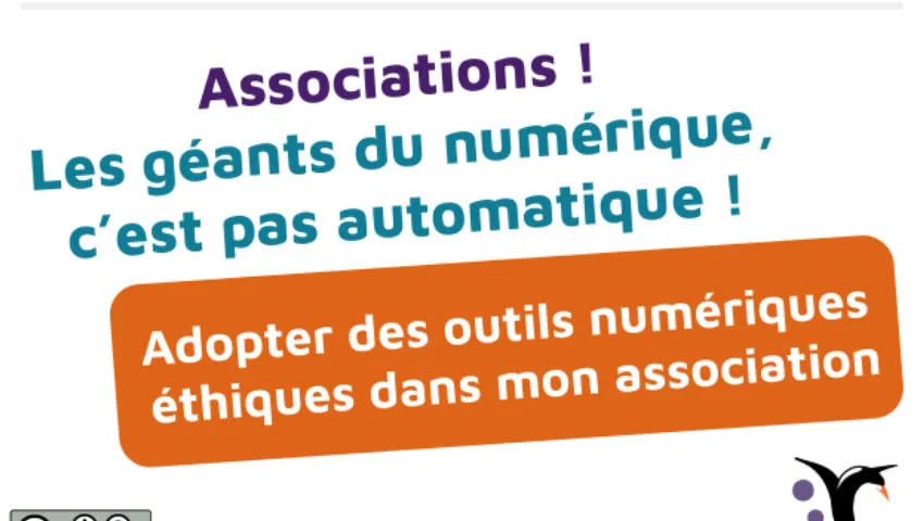 Webinaire "Adopter des outils éthiques dans mon association"