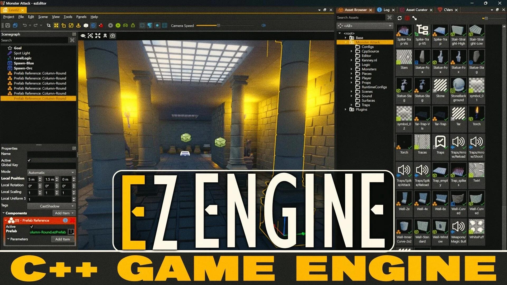 ezEngine - The Easiest C++ Game Engine? – GameFromScratch.com