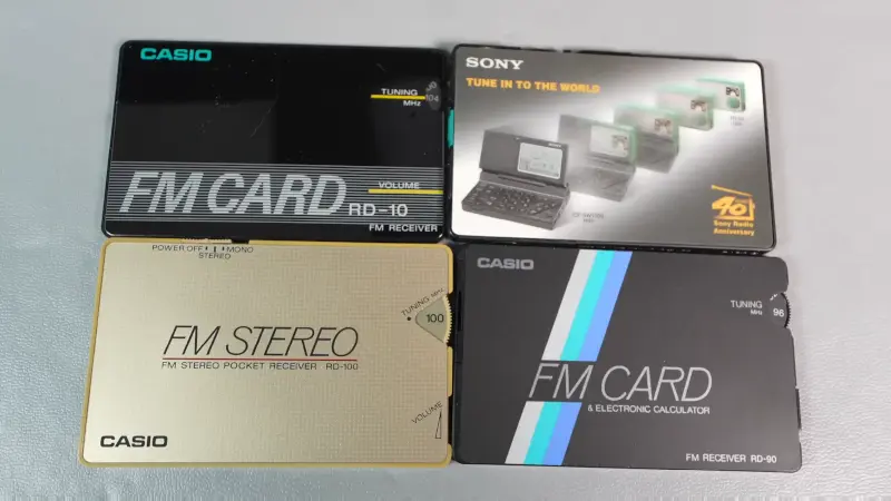 Card Radios Remembered