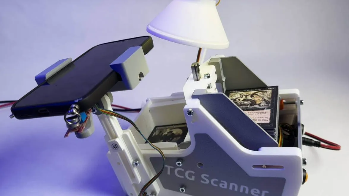 3D-Printed Scanner Automates Deck Management For Trading Card Gamers