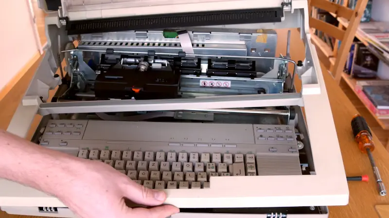 Tearing Down A Vintage Word Processor