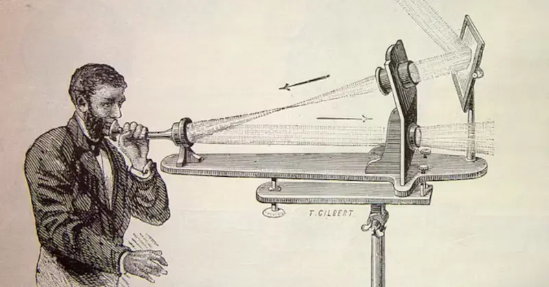 Replica Of 1880 Wireless Telephone Is All Mirrors, No Smoke