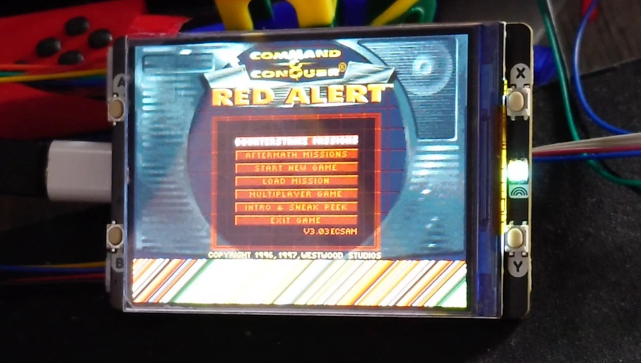 Command And Conquer Ported To The Pi Pico 2