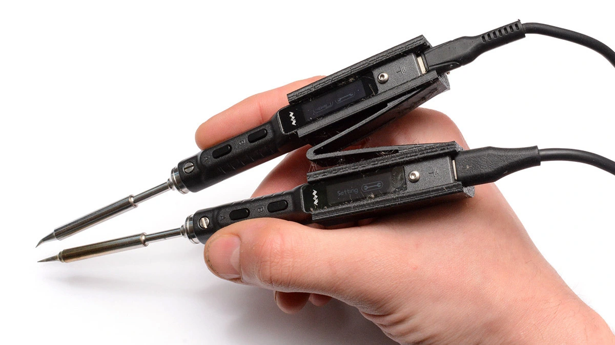 DIY Soldering Tweezers, Extra Thrifty