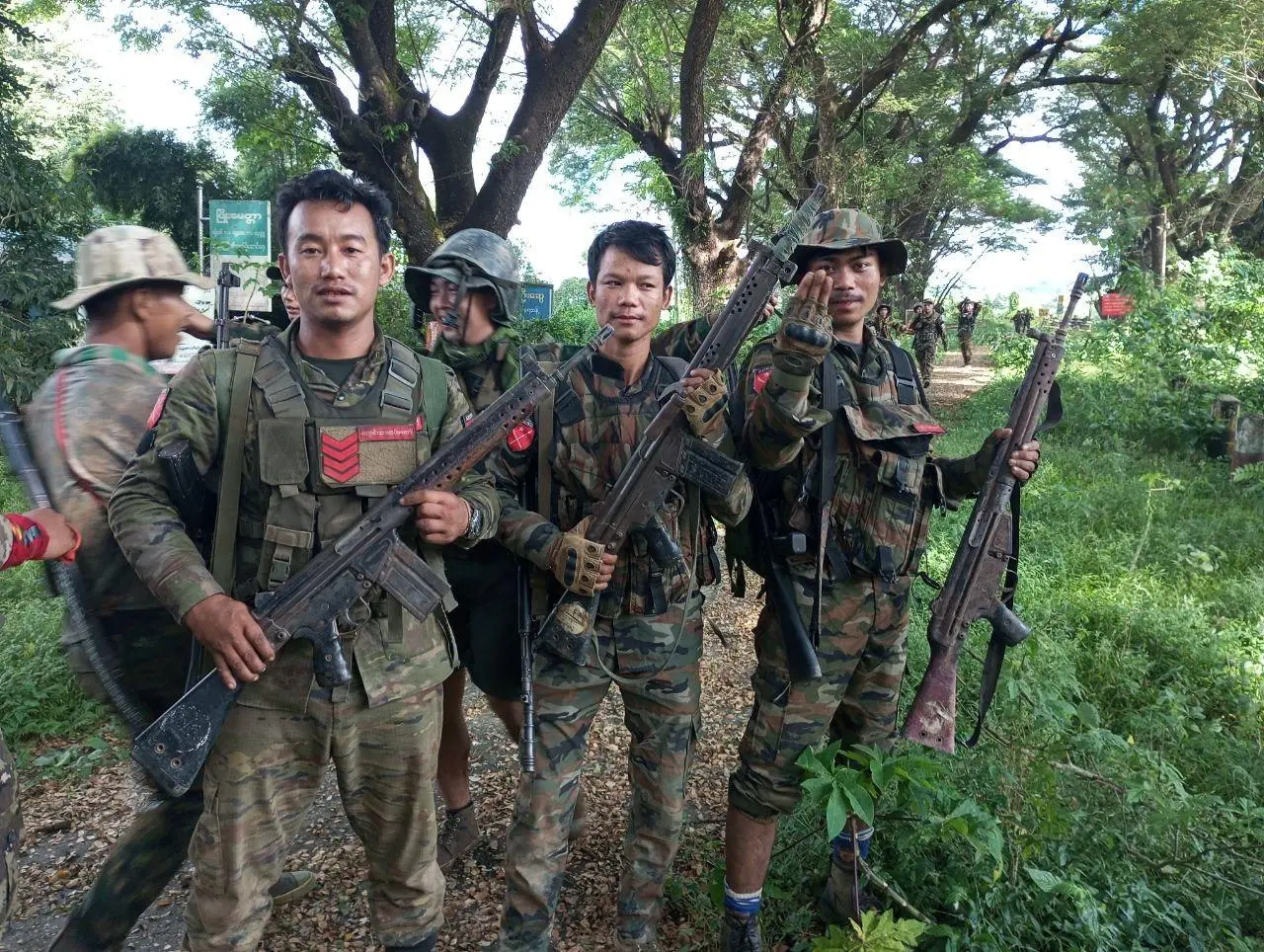 Resistance forces capture Indaw Town after months of fighting