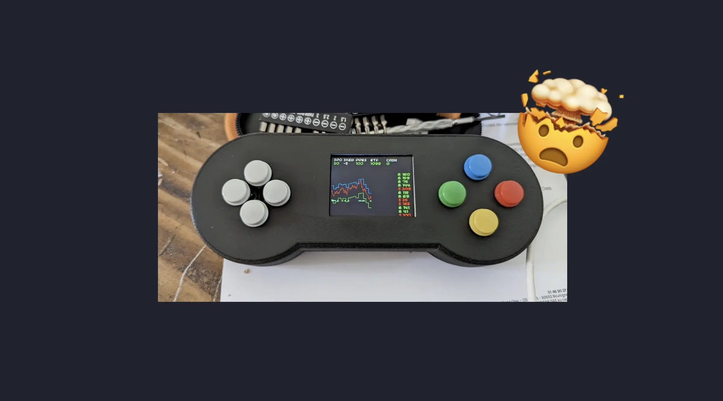 Making a trading Gameboy: A pocket exchange and algo trading platform | QuestDB