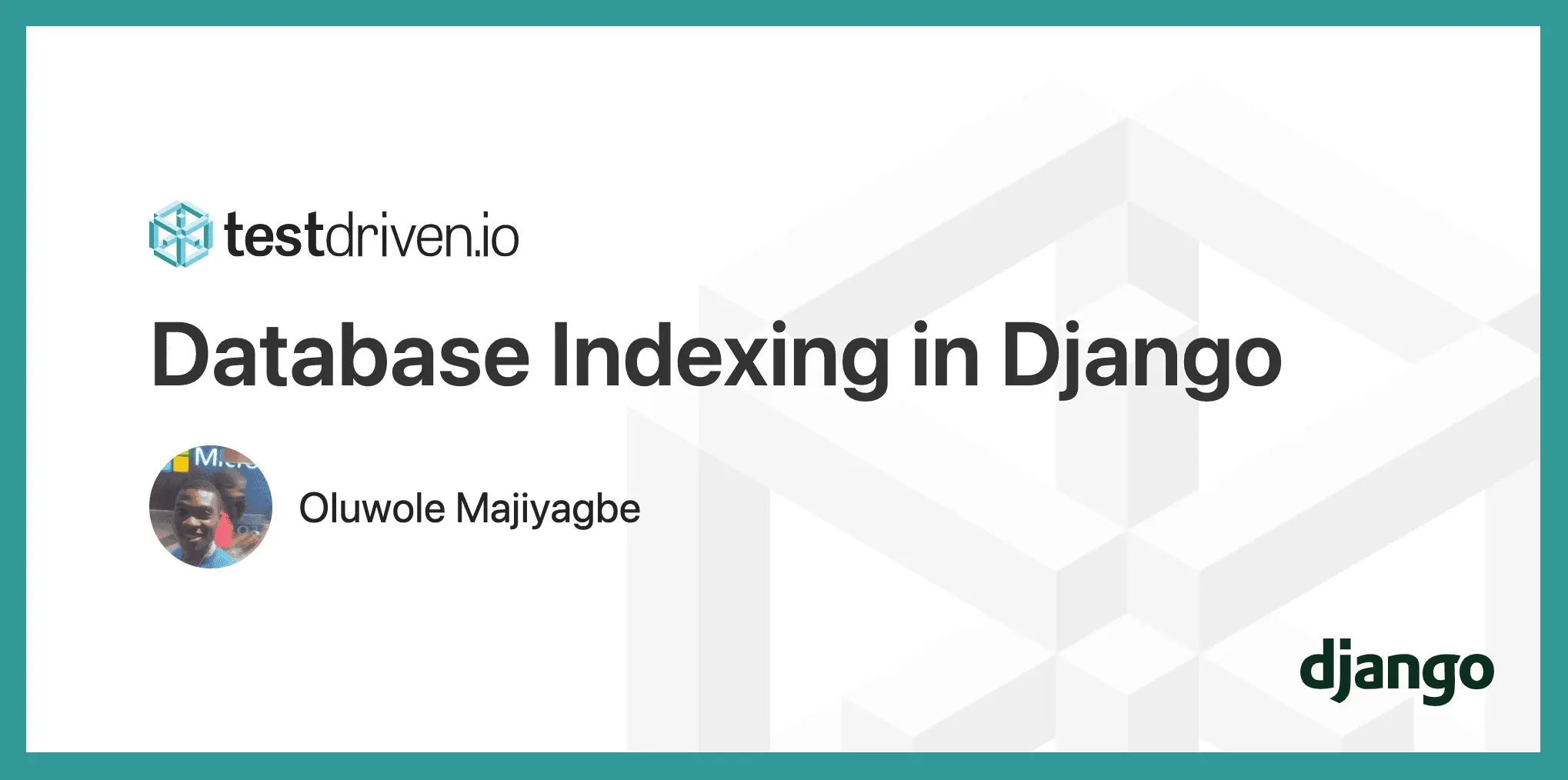 Database Indexing in Django