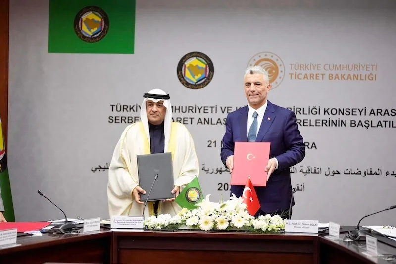 Turkey and GCC to create $2.4trn free trade area