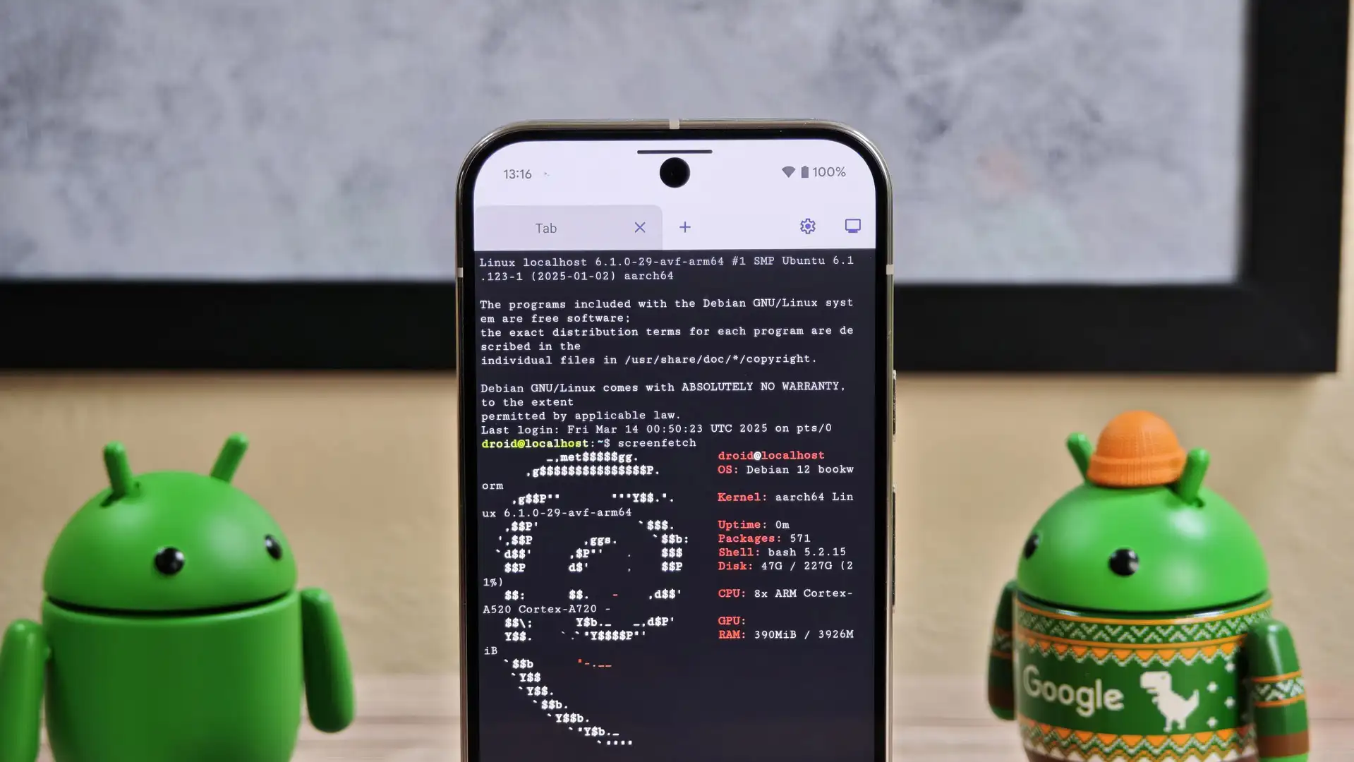 Android's Linux Terminal app adds tabs so you can multitask more easily