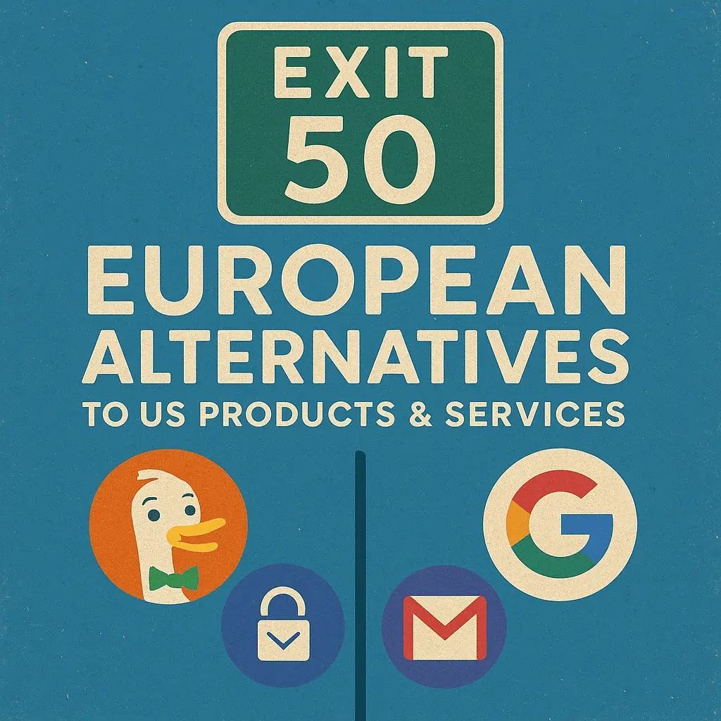 European Alternatives to US-based products and services
