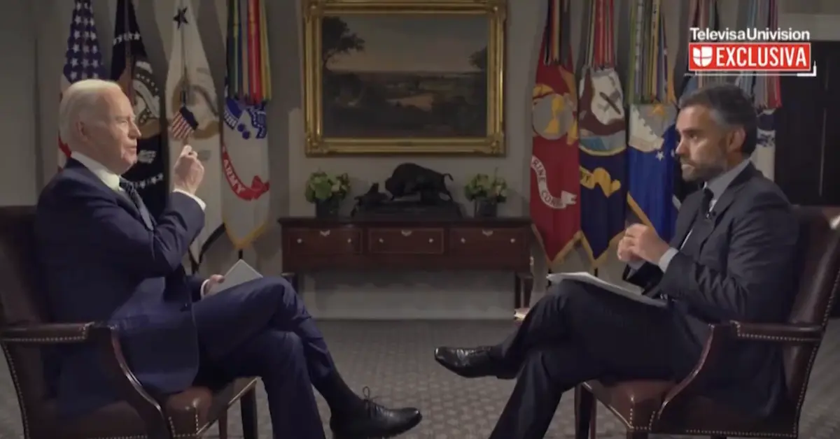 Biden Bluntly Answers ‘Donald Trump’ When Asked What’s The Biggest Threat to U.S. Democracy Right Now