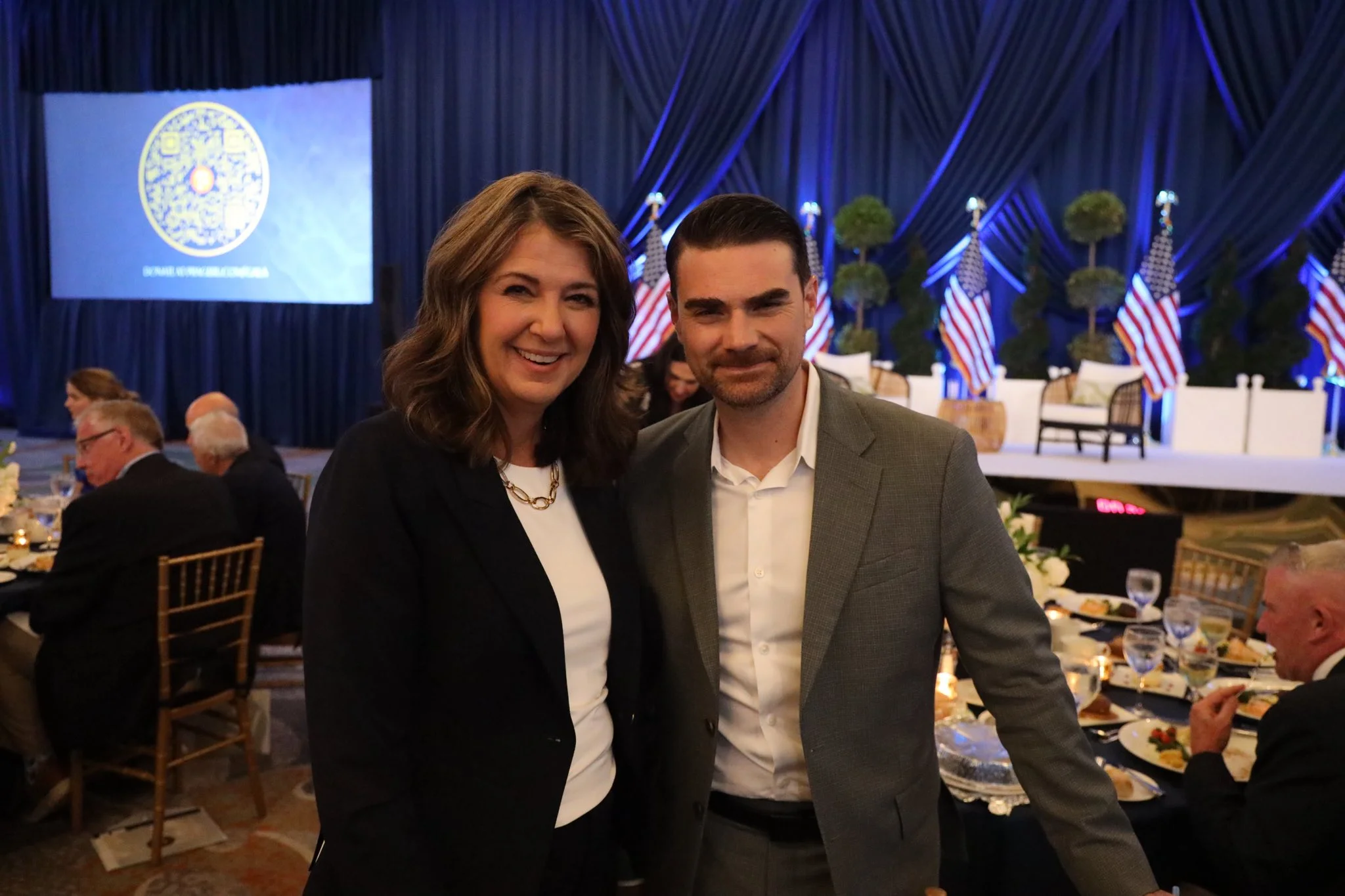 Danielle Smith and Ben Shapiro discuss Canada electing ‘solid allies’ to Trump at Florida event