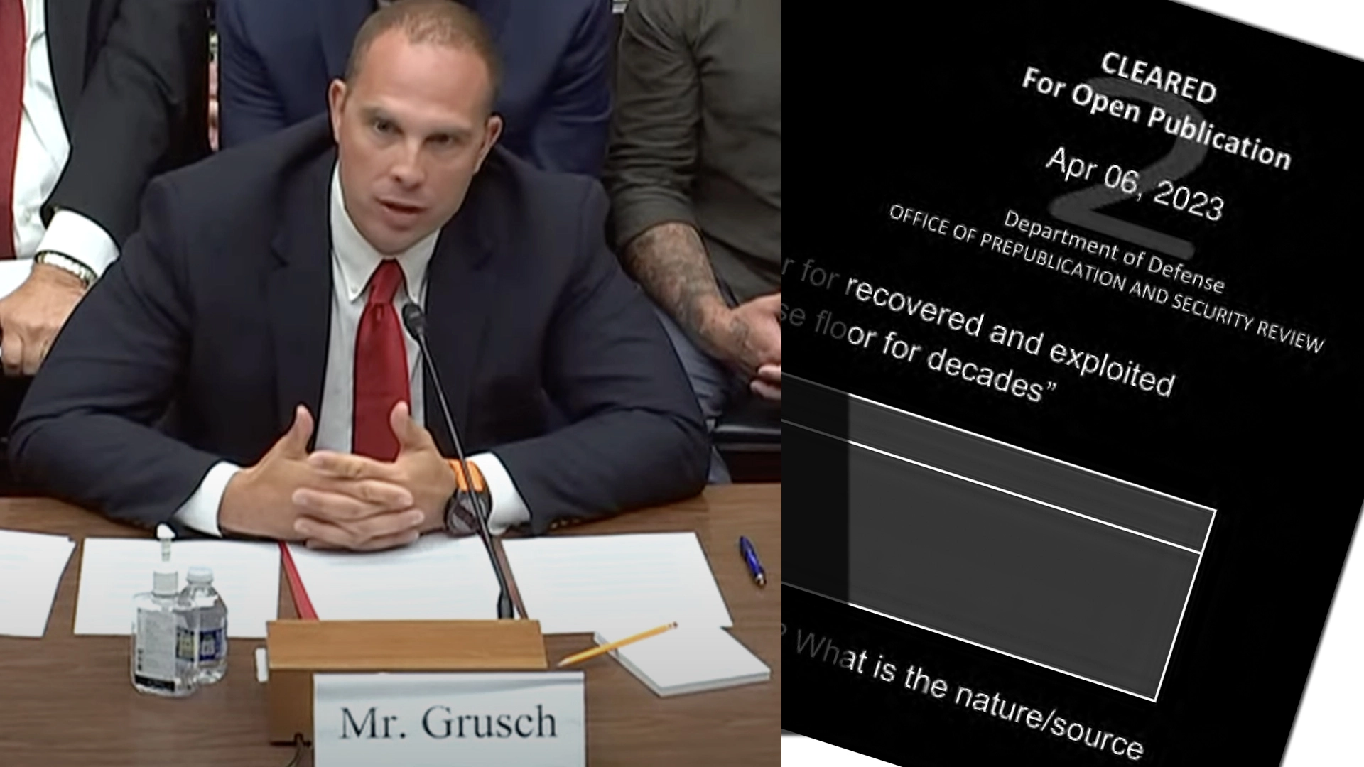Newly Released Documents Shed Light on “UFO Whistleblower” David Grusch’s DOPSR Review - The Black Vault