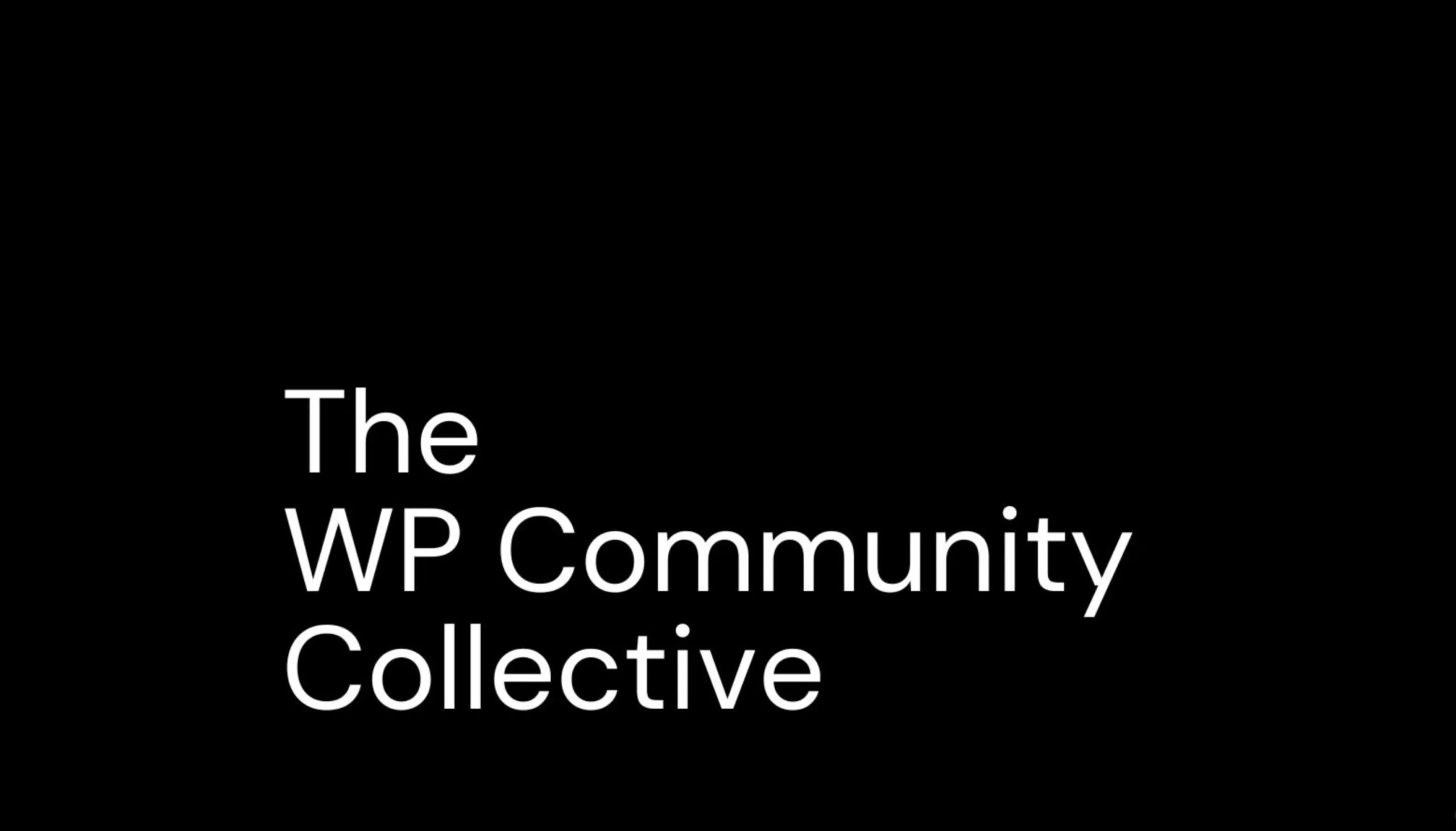 The WP Community Collective - The WP Community Collective