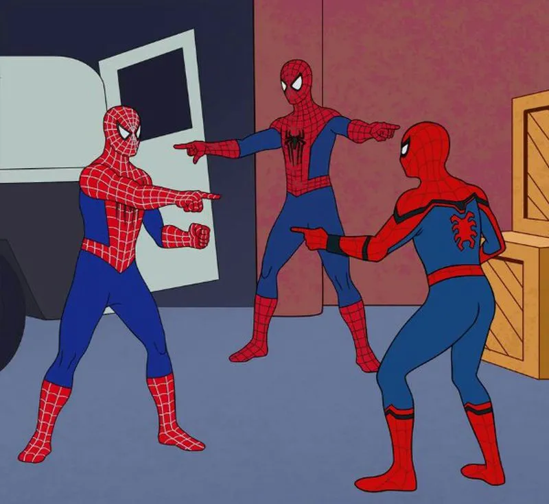 Spider-Man pointing meme