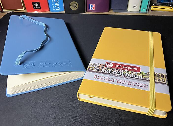 My 2 journals side by side