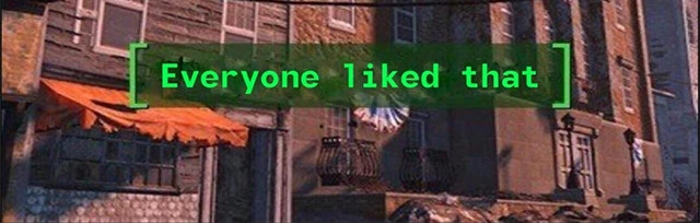 Everyone liked that