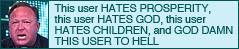 User banner