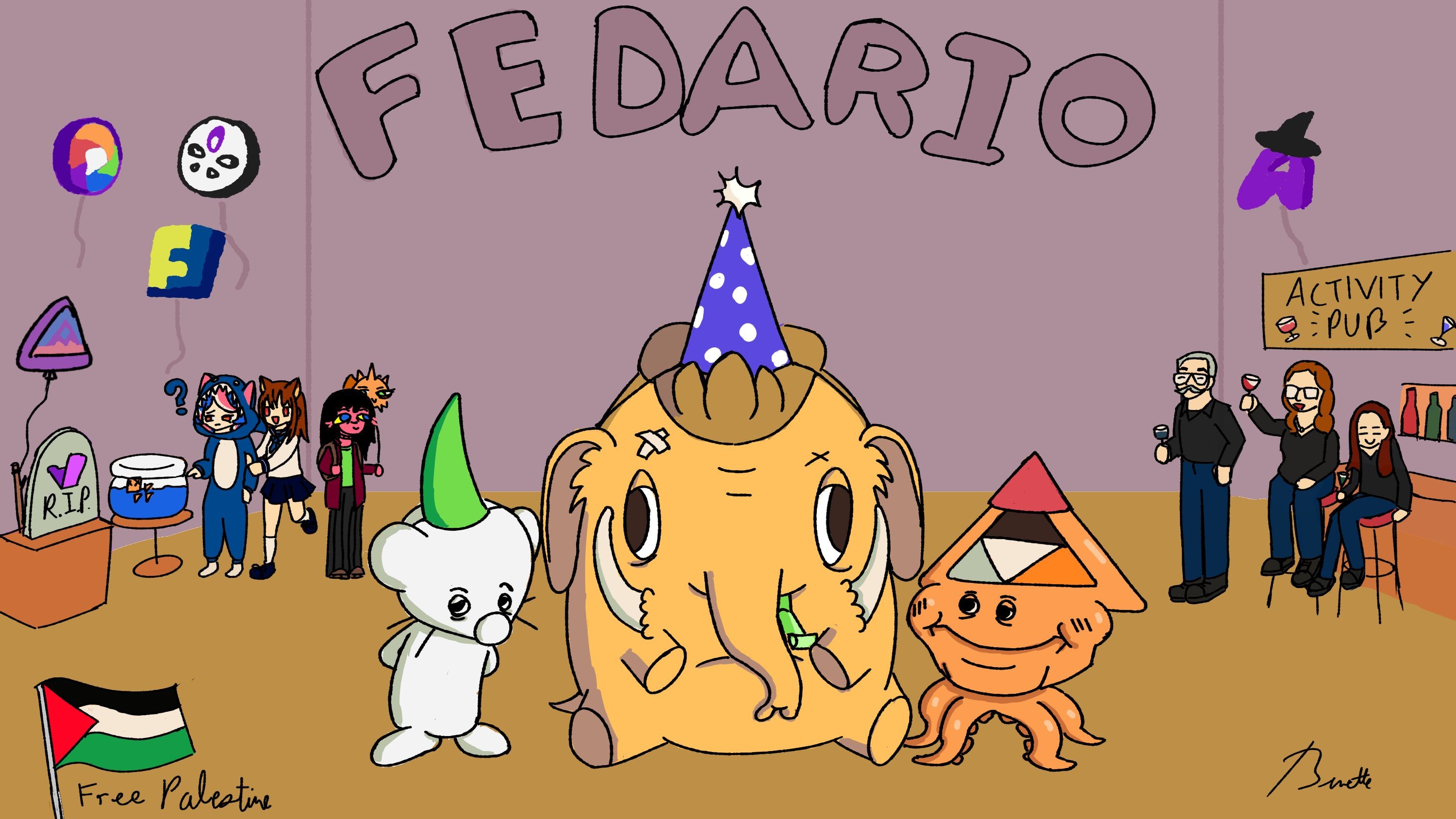 User banner
