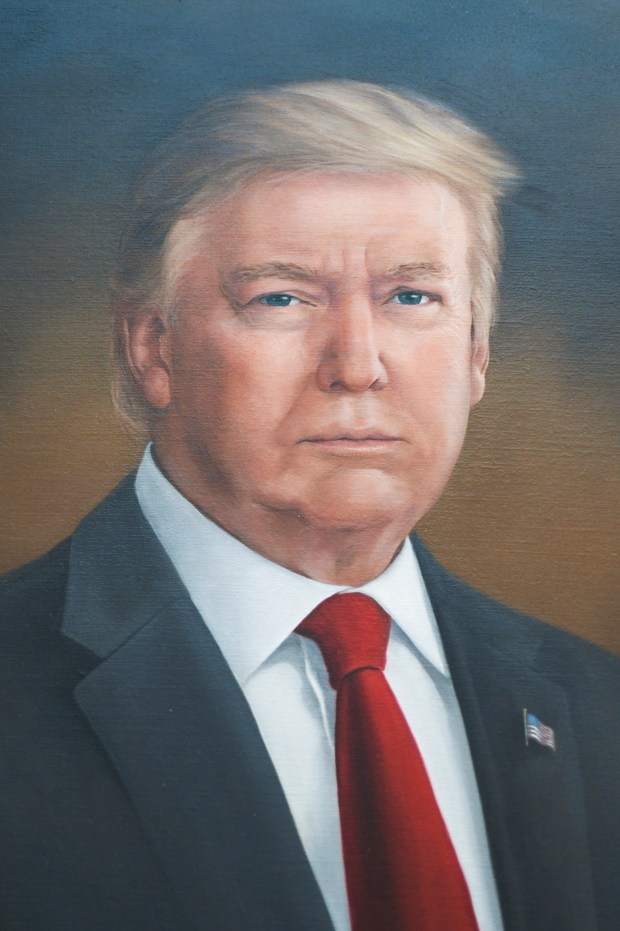 A Painting of Donald Trump