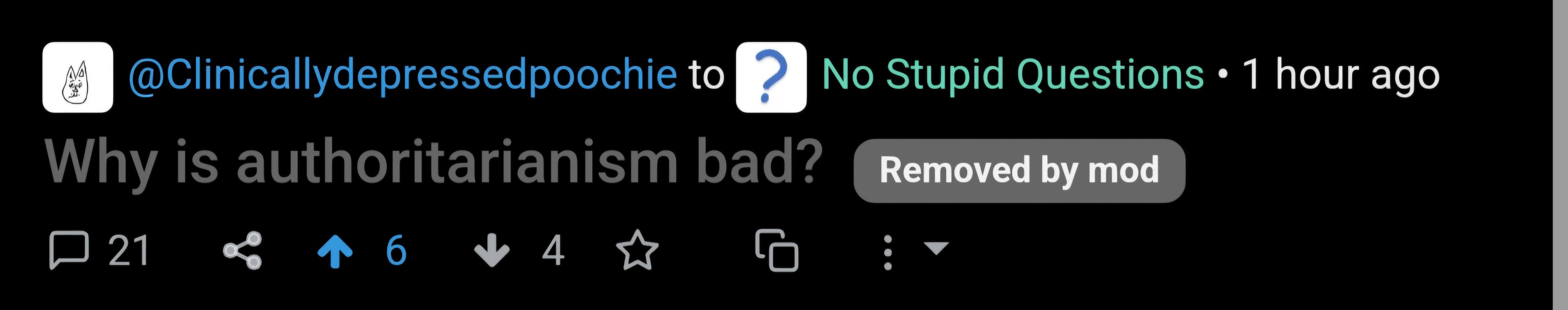 User banner