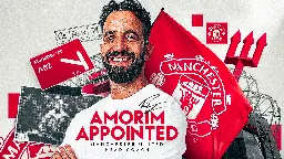 Ruben Amorim appointed Man Utd head coach: Sporting boss to move to Old Trafford on November 11 as Erik ten Hag's replacement